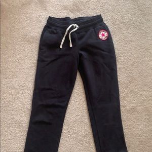 Matching converse sweatpants